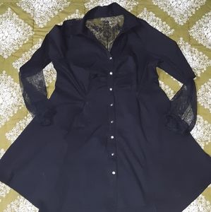 Womens Black Blouse